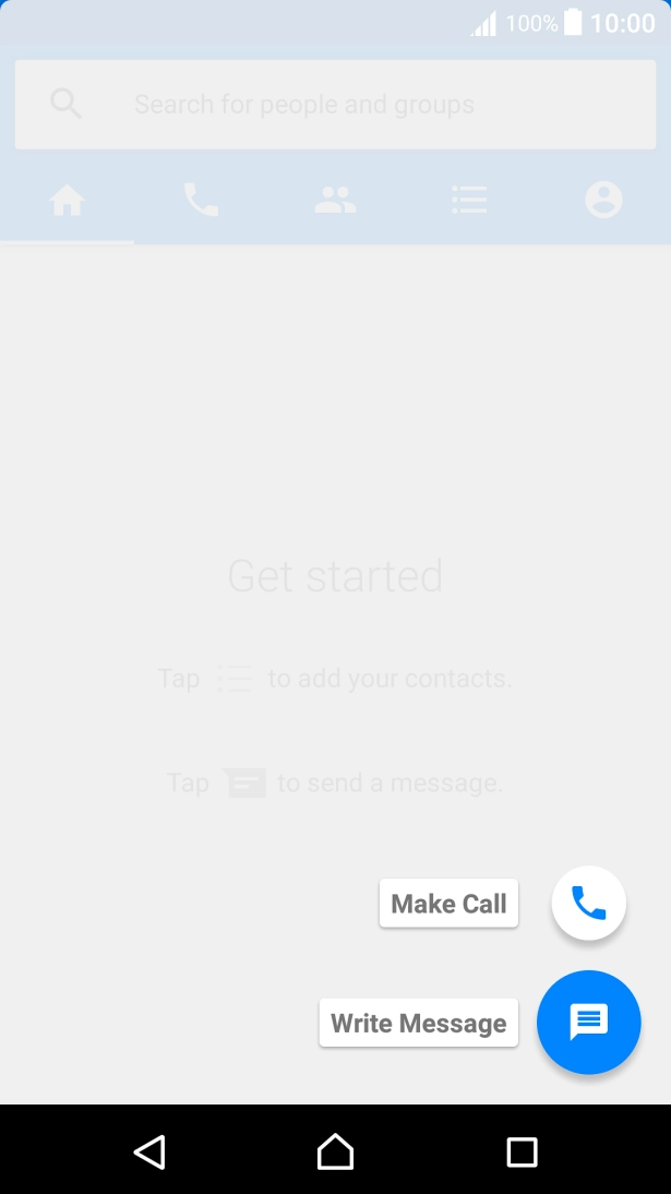 Press Write Message.