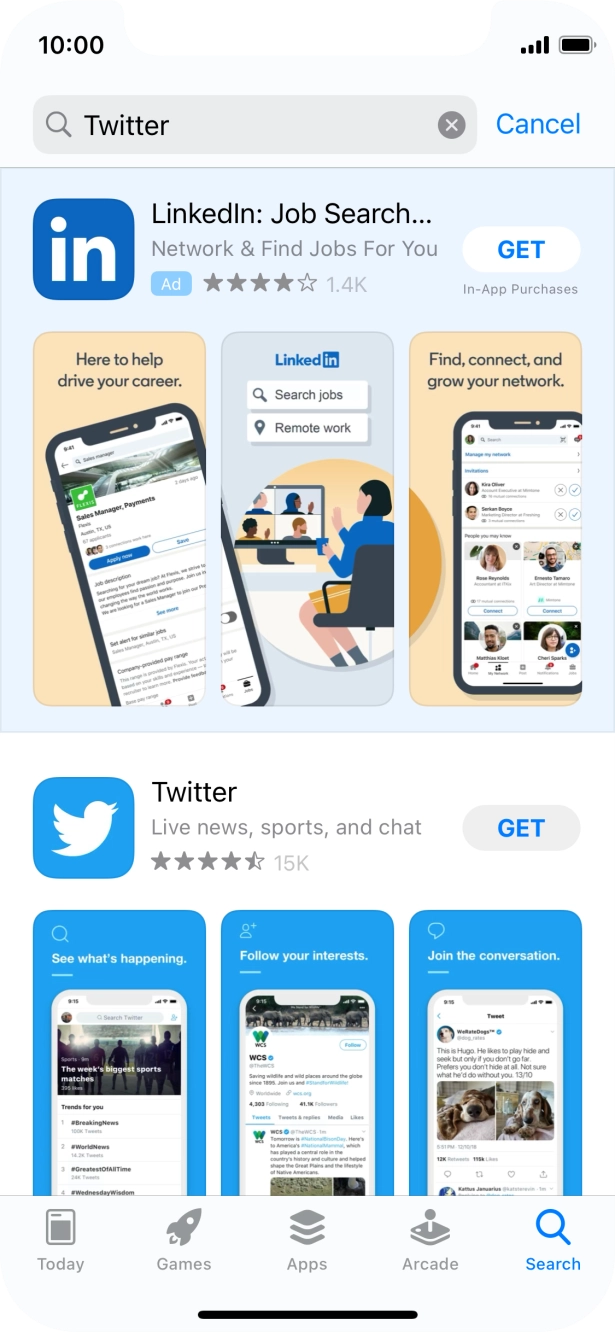 Press Twitter.