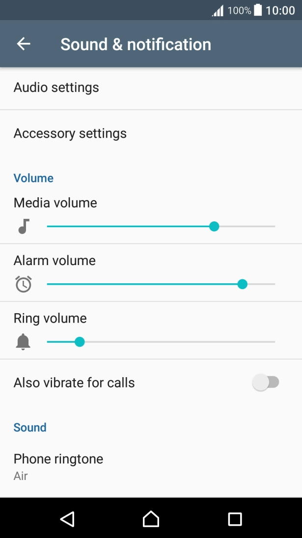 Press Phone ringtone.