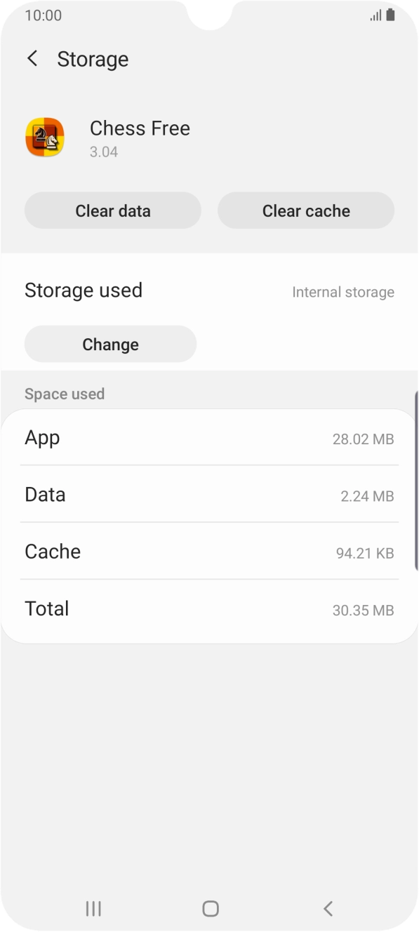 Press Clear cache. Press Clear cache.
