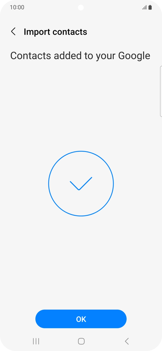Press OK. Press OK.