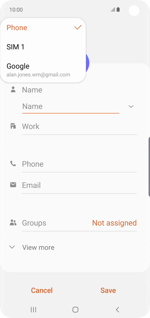 Press Phone.
