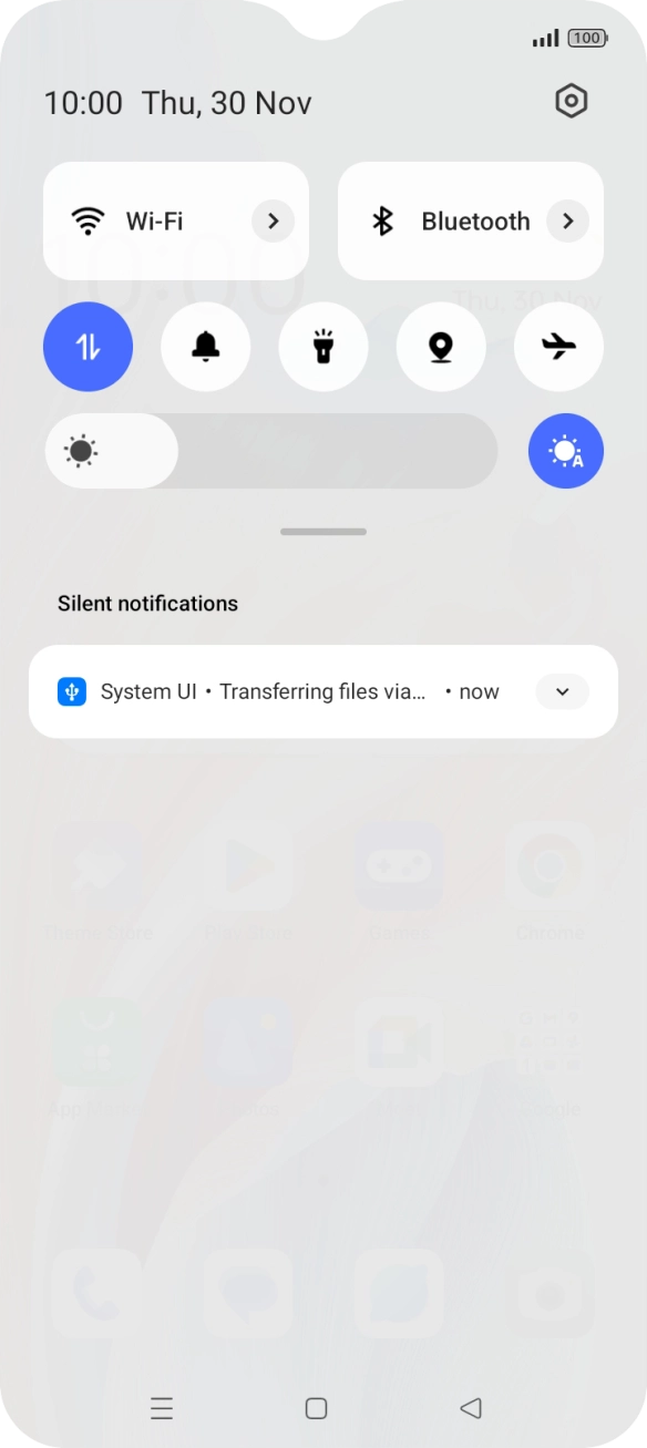 Press System UI.