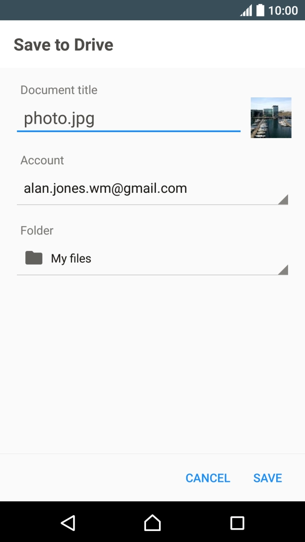 Press SAVE. Press SAVE.