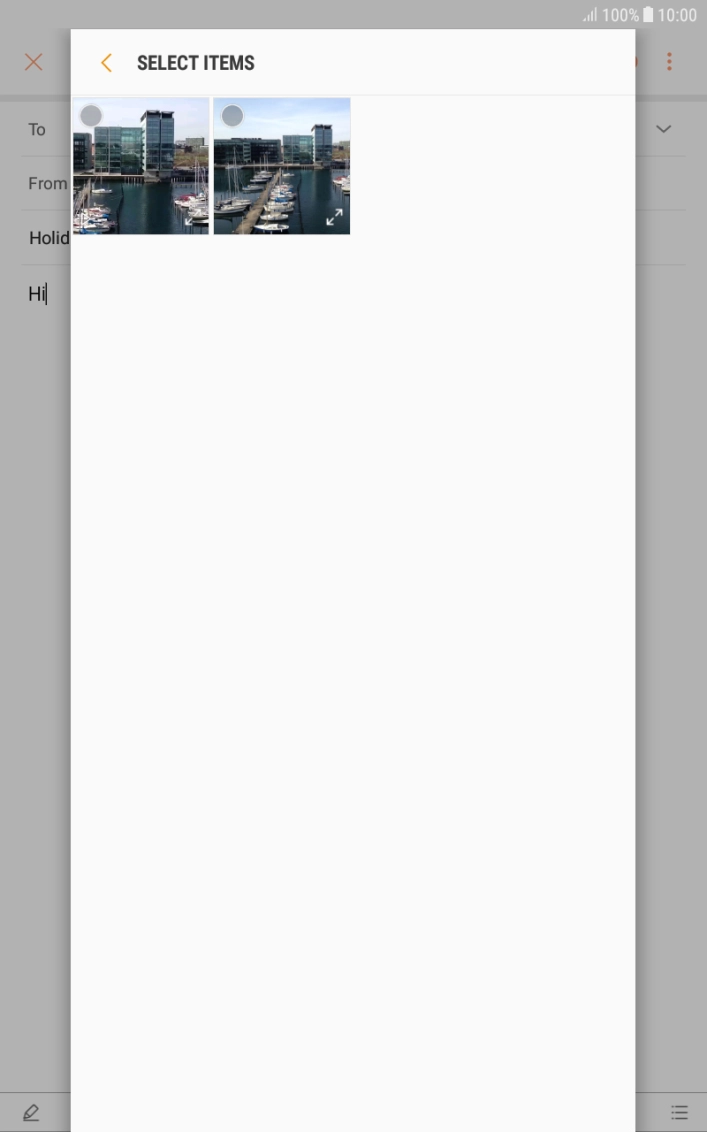 Press the required file. Press the required file.