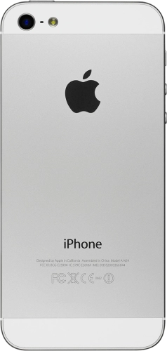 Image 3: Apple iPhone 5 in White Back