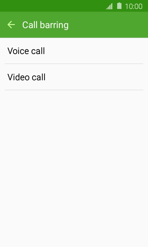 Press Voice call. Press Voice call.