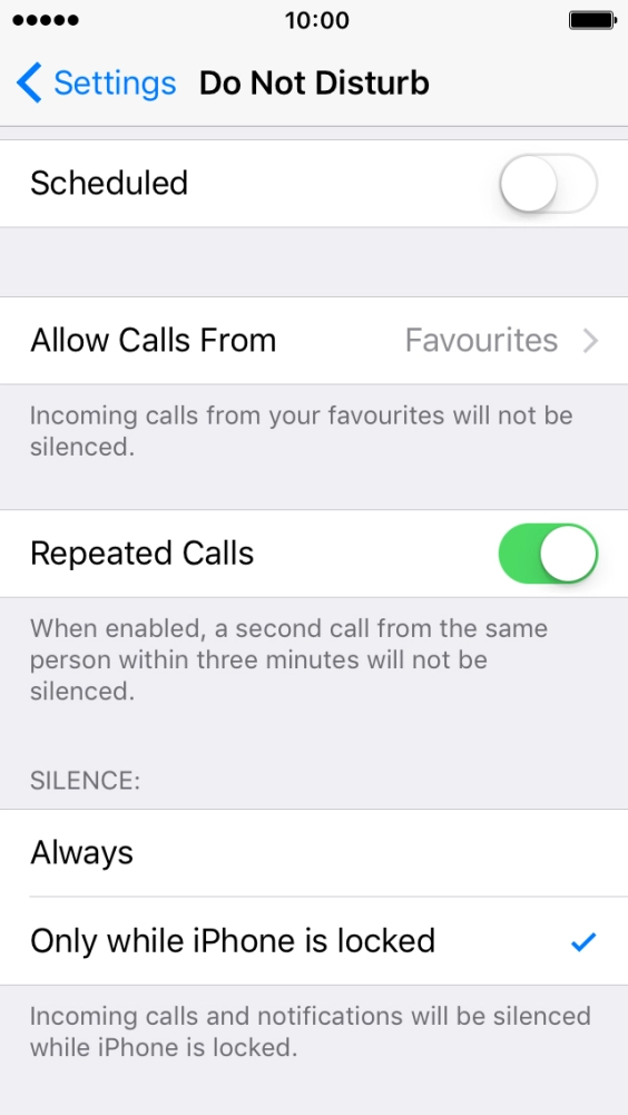 Press Always if you want to set your phone to silent mode permanently. Press Always if you want to set your phone to silent mode permanently.