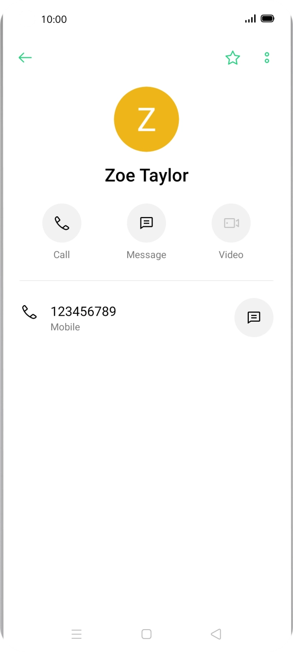 Press the call icon next to the required number. Press the call icon next to the required number.