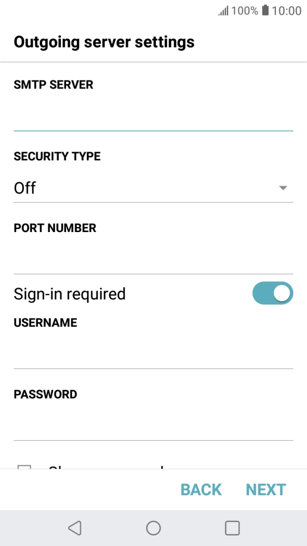 Press the drop down list below Press the drop down list below
