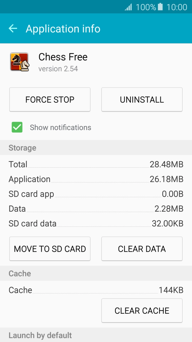 Press CLEAR CACHE. Press CLEAR CACHE.
