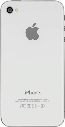Image 3: Apple iPhone 4S in White Back