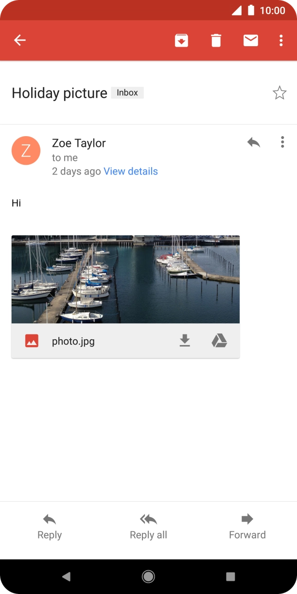 Press Reply.