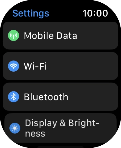 Press Bluetooth. Press Bluetooth.