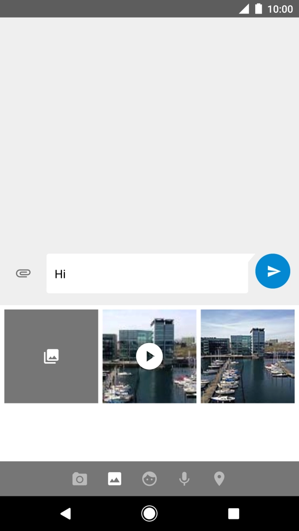 Press the required picture.