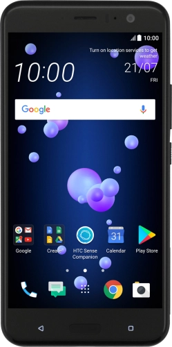 Image 1: HTC U11 in Black Large product image
