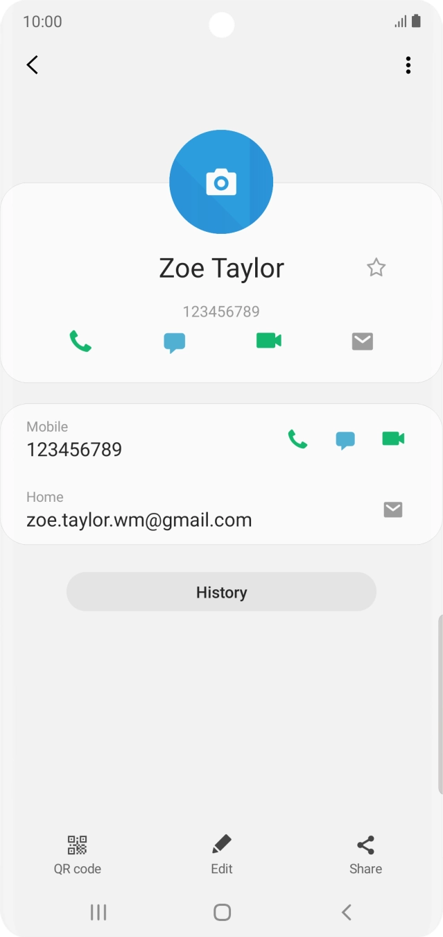 Press the call icon next to the required number. Press the call icon next to the required number.