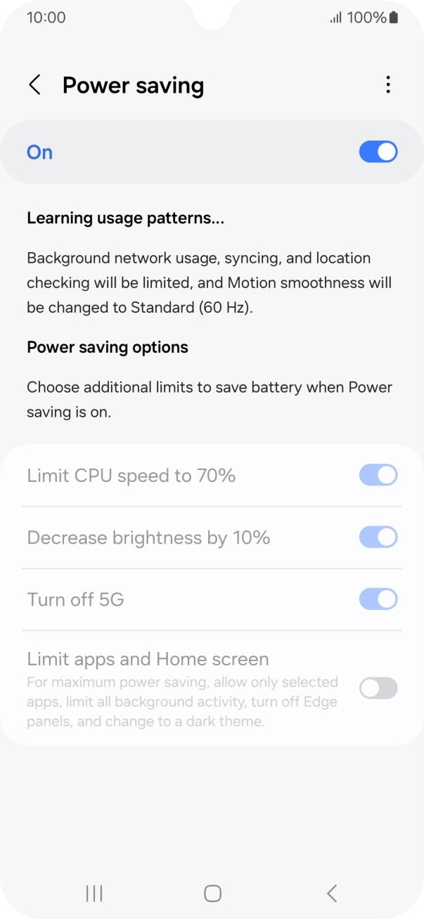 Press the Home key to return to the home screen. Press the Home key to return to the home screen.