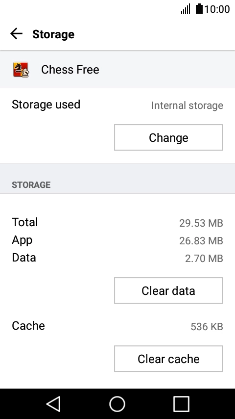Press Clear cache. Press Clear cache.