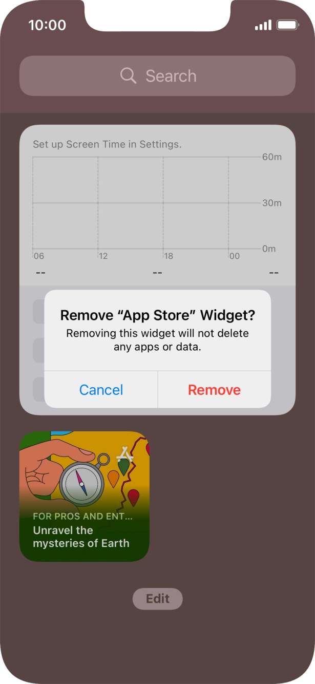 Press Remove. Press Remove.