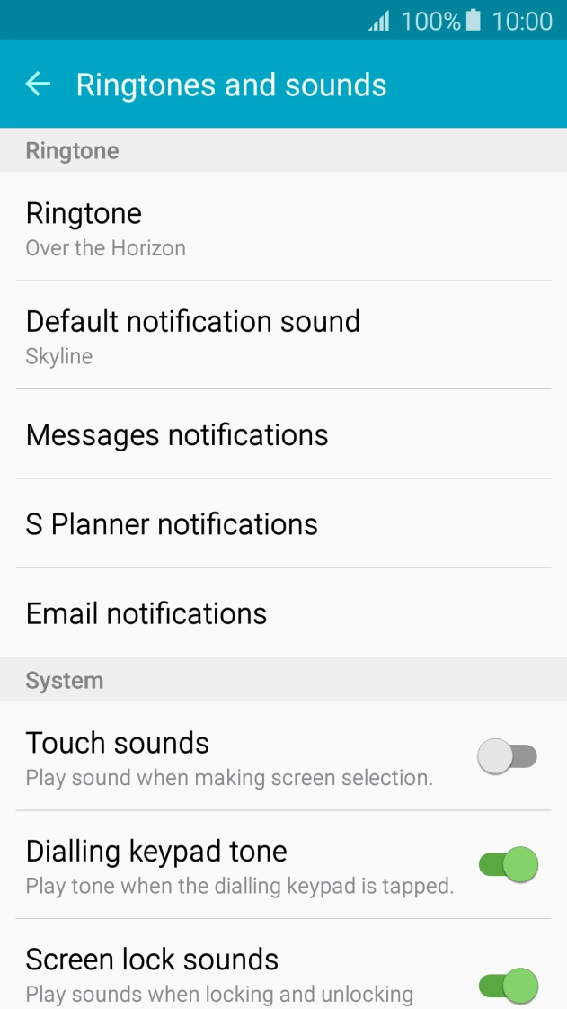 Press Ringtone.