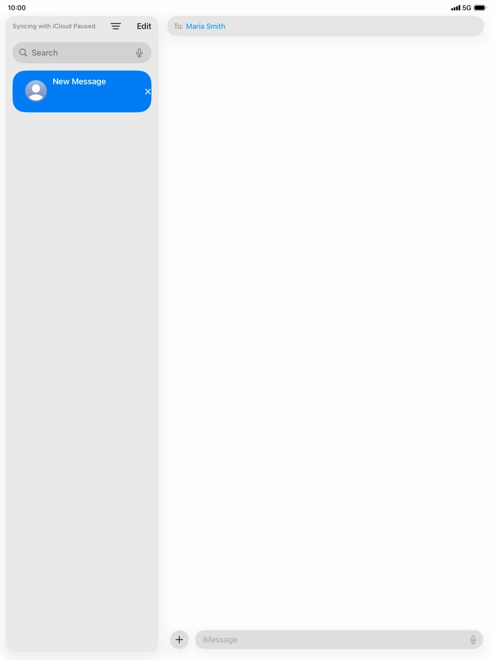Press the add icon. Press the add icon.