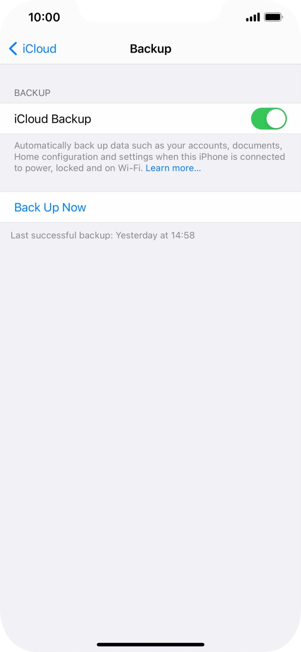 Press Back Up Now and wait while the phone memory is backed up. Press Back Up Now and wait while the phone memory is backed up.