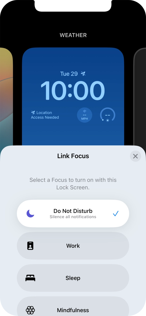 Press the close icon.