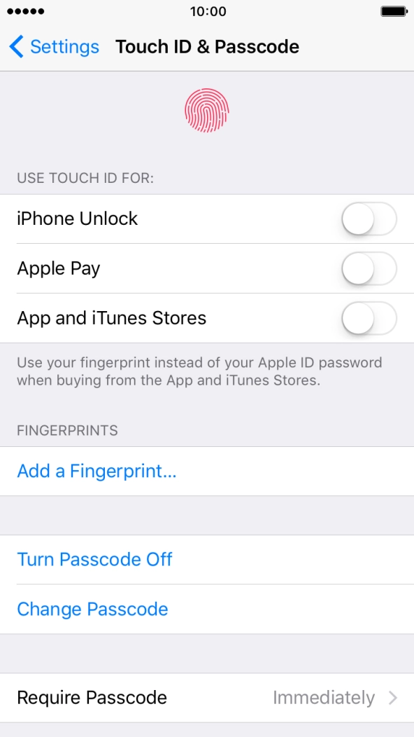 Press Turn Passcode Off and key in the phone lock code. Press Turn Passcode Off and key in the phone lock code.