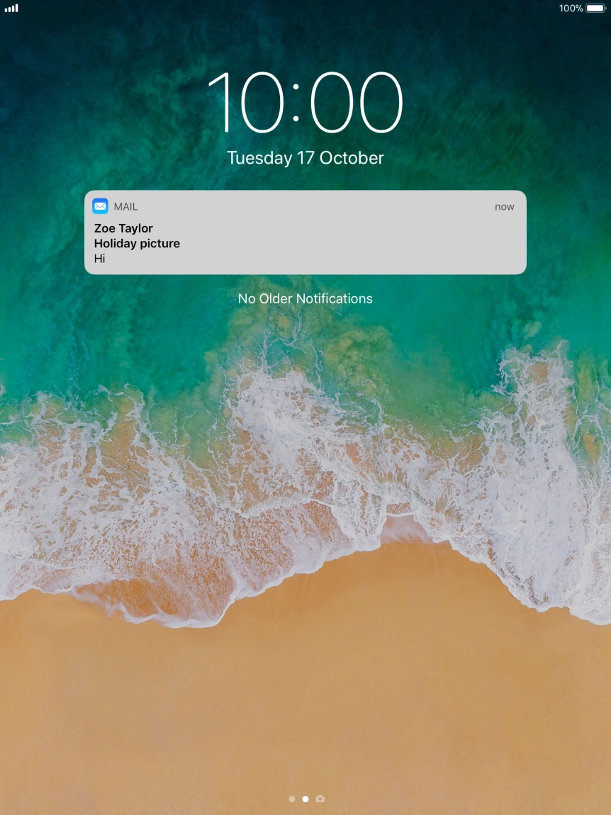 Press the required notification and follow the instructions on the screen to use the selected function. Press the required notification and follow the instructions on the screen to use the selected function.