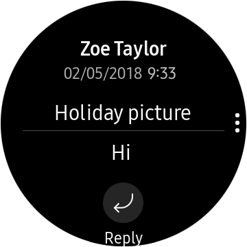Press Reply.