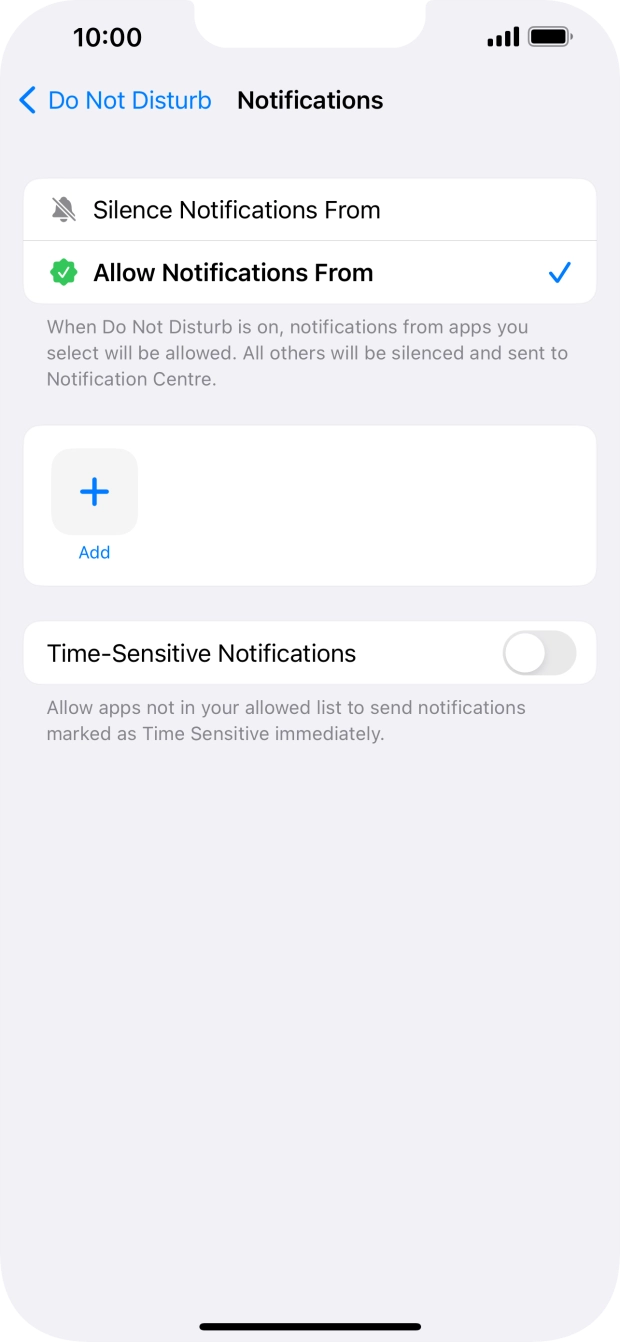 Press the indicator next to Press the indicator next to