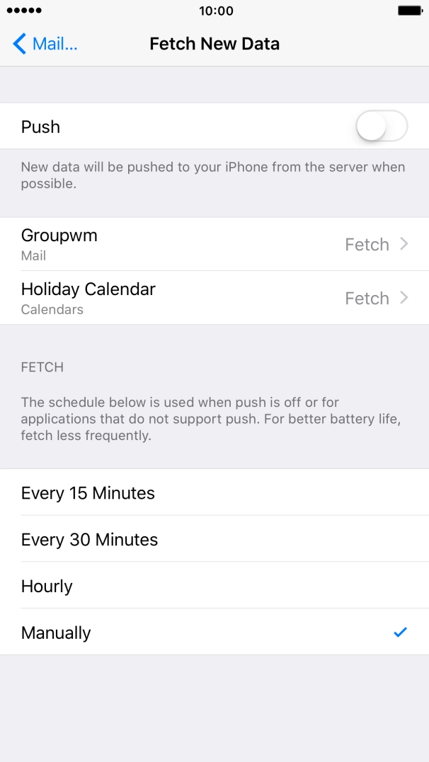 If you turn off the function, press the required setting. If you turn off the function, press the required setting.