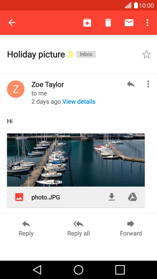 Press Reply.