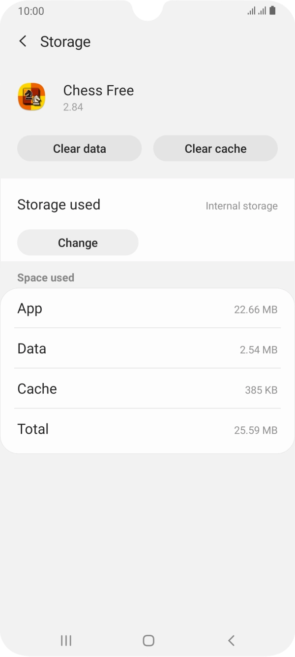 Press Clear cache. Press Clear cache.