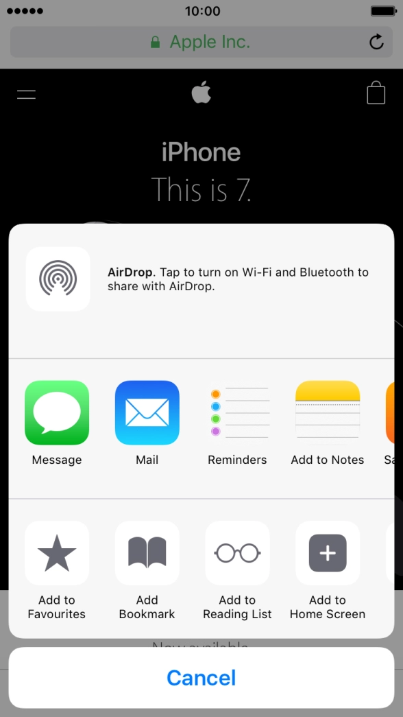 Press Add Bookmark. Press Add Bookmark.