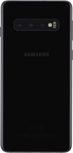 Image 3: Samsung Galaxy S10 in Black Back