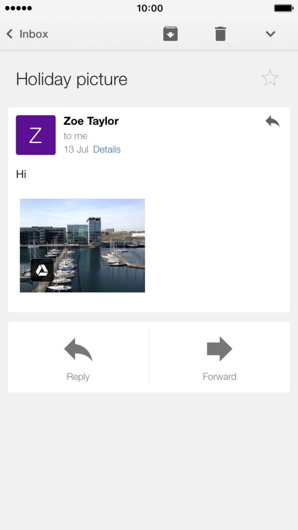 Press Reply and key in the required text. Press Reply and key in the required text.
