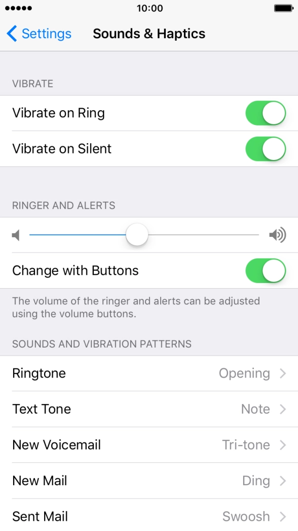 Press Text Tone.