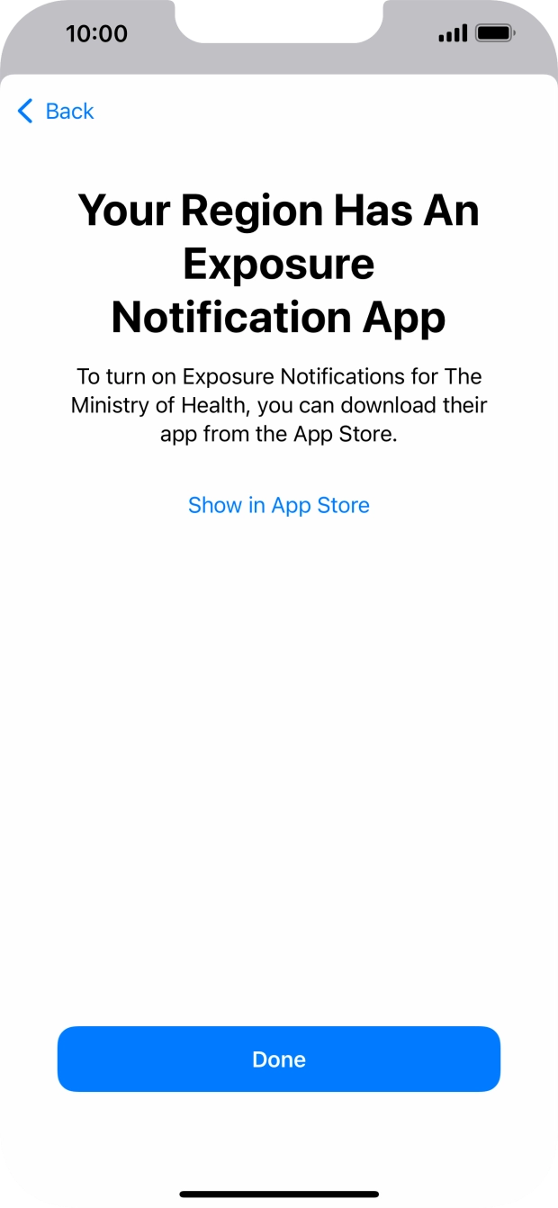 Press Show in App Store and follow the instructions on the screen to download and install the app. Press Show in App Store and follow the instructions on the screen to download and install the app.