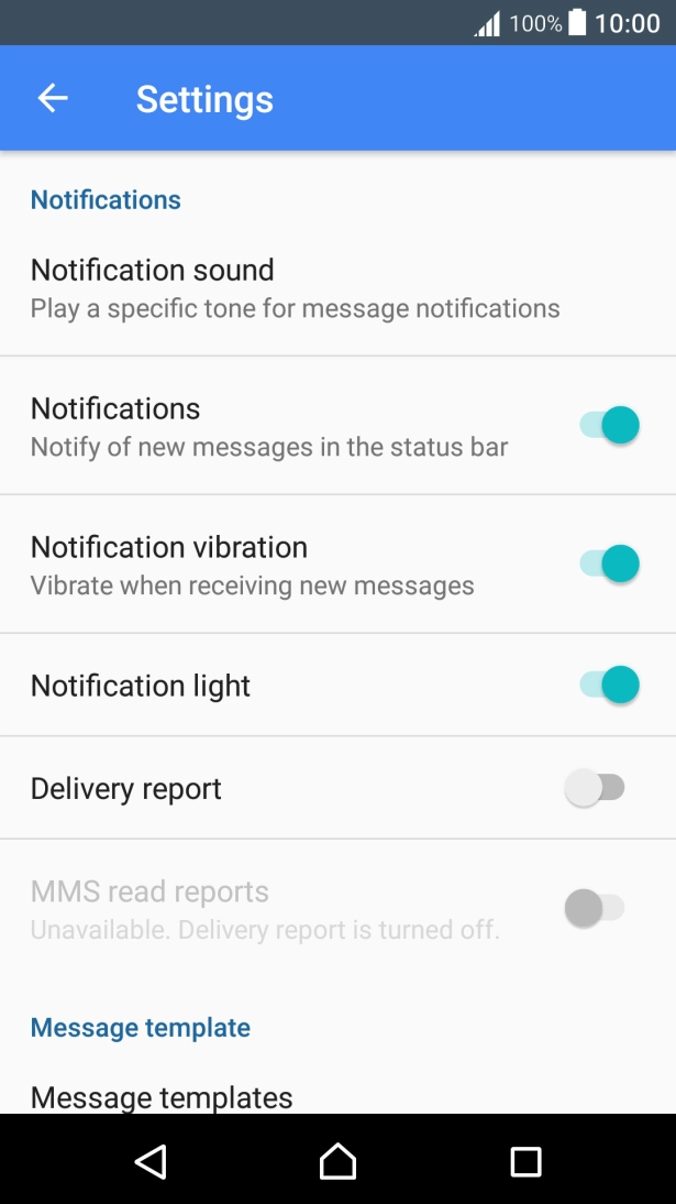 Press Notification sound.