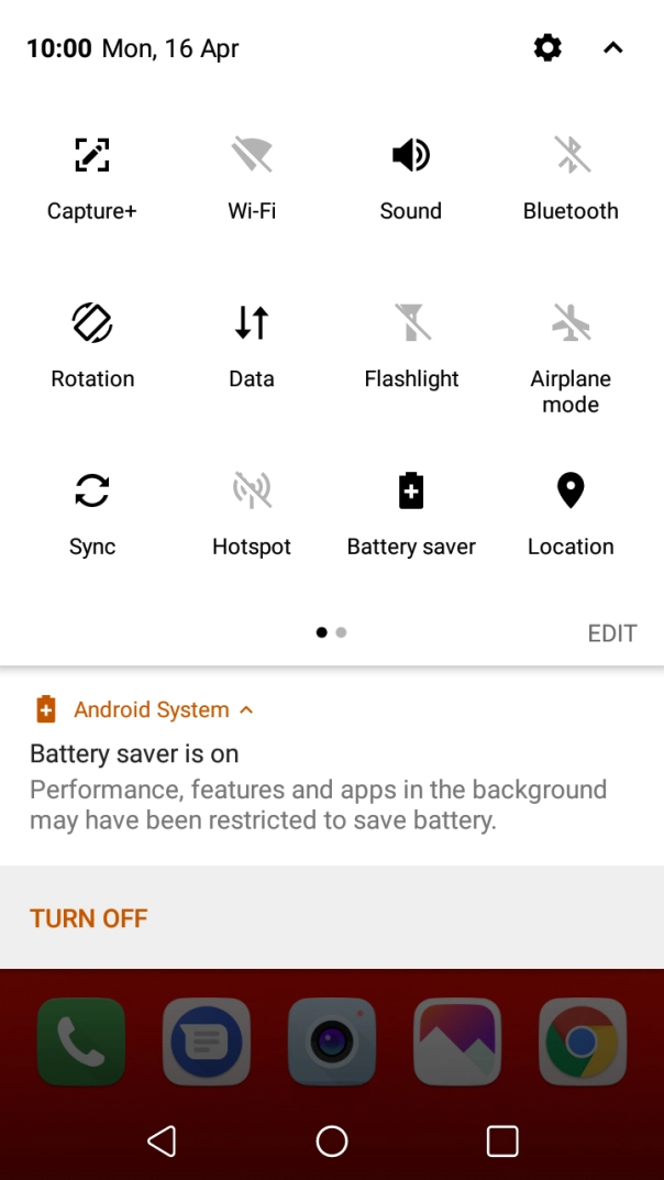 Press the Home key to return to the home screen. Press the Home key to return to the home screen.