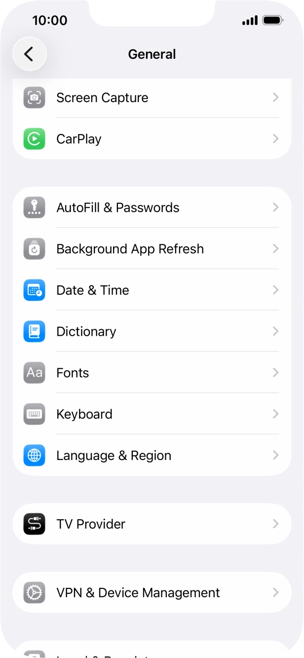 Press Background App Refresh. Press Background App Refresh.
