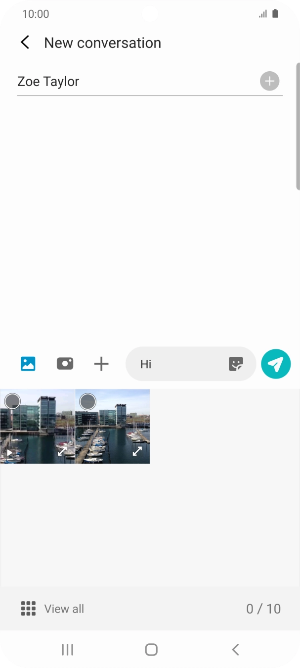 Press View all and go to the required folder. Press View all and go to the required folder.