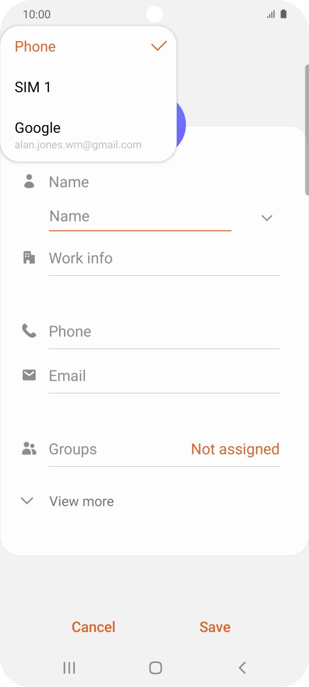 Press Phone.