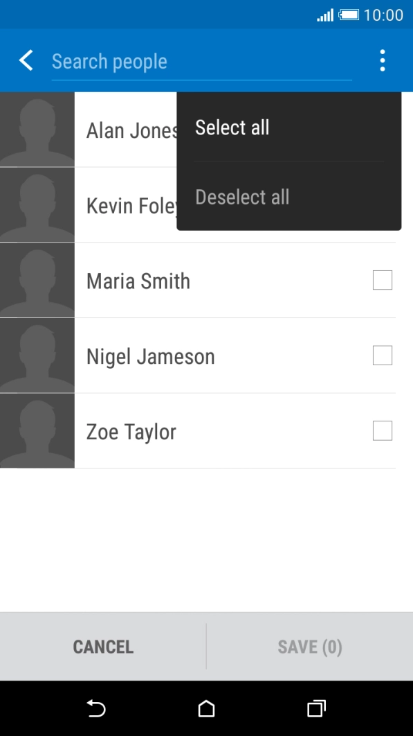 Press Select all. Press Select all.