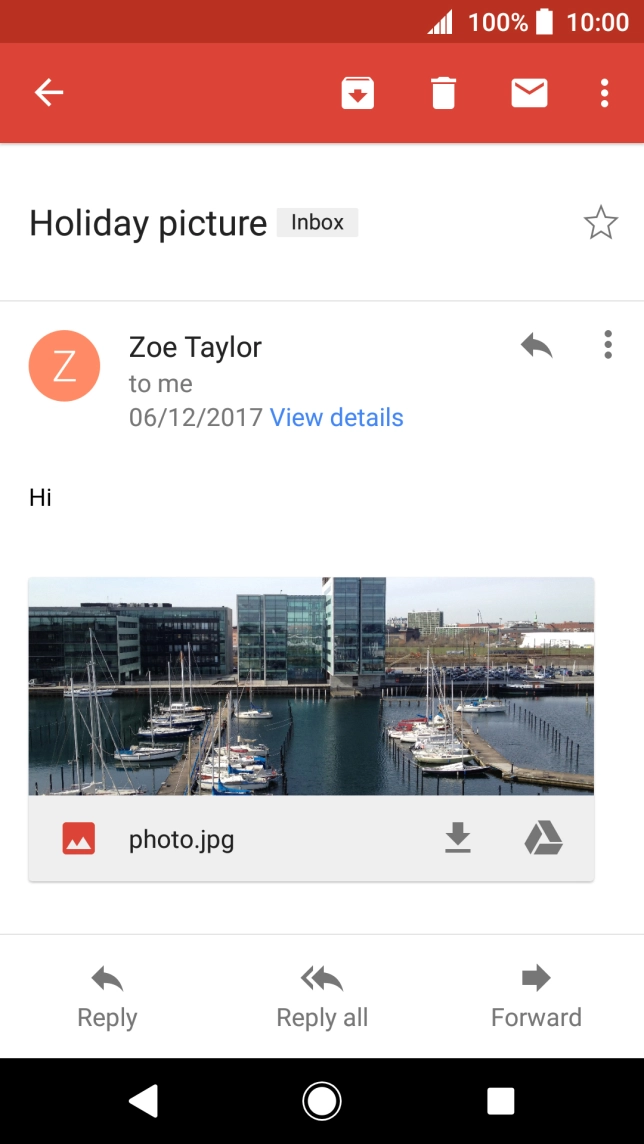 Press Reply.