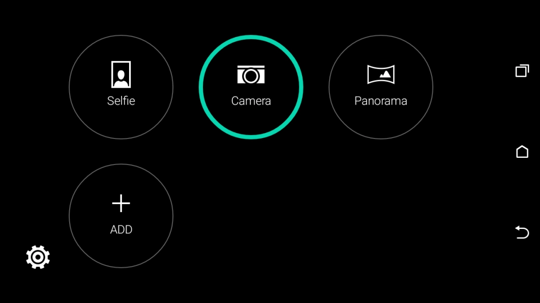 Press Camera.