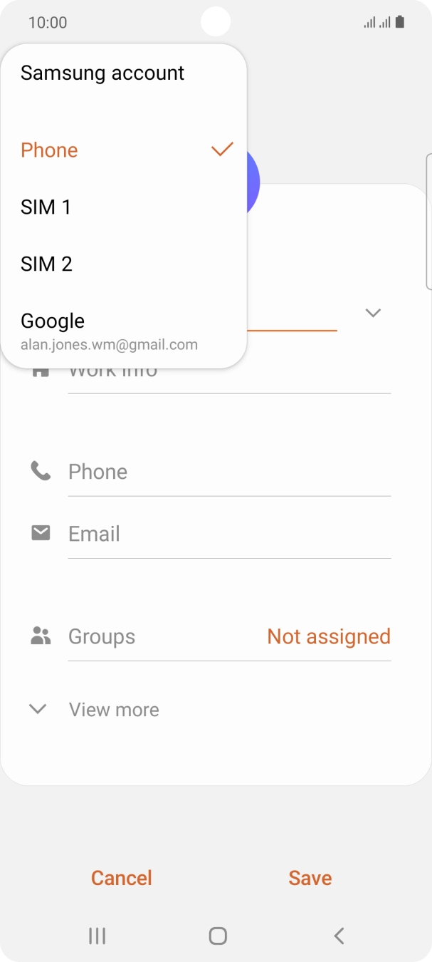 Press Phone.