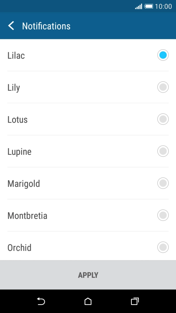 Press the required message tones to hear them.